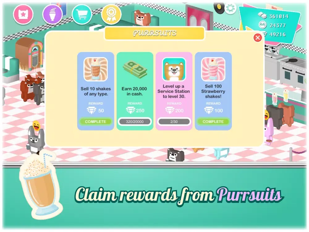 تصاویر Idle Cat Friends iPad 