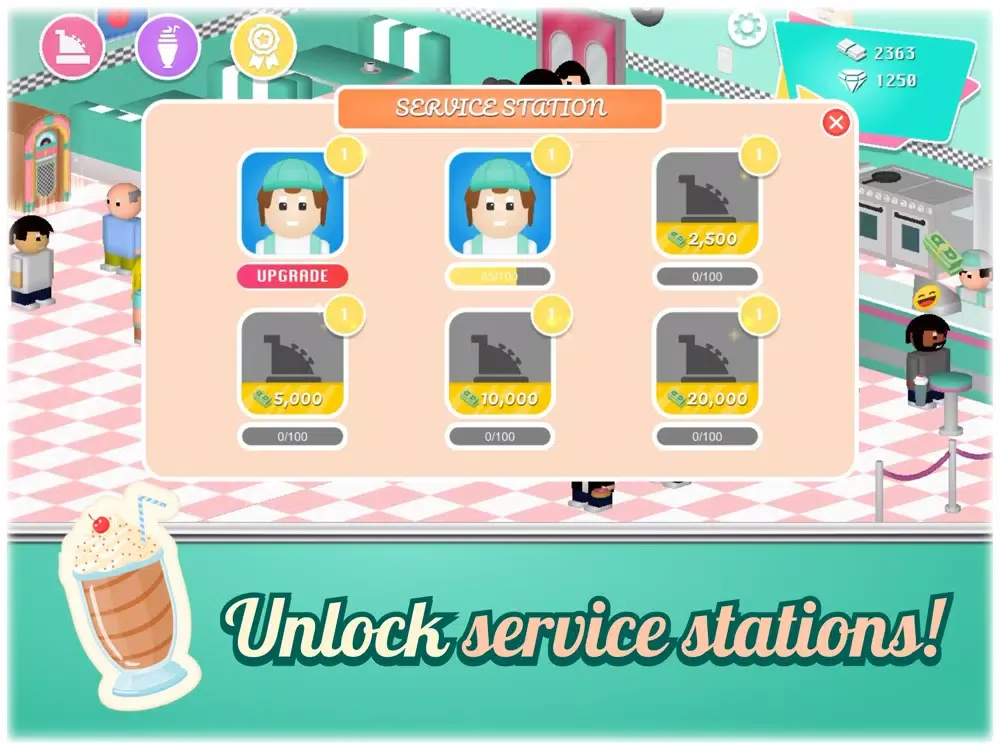Idle Diner Tycoon iPad  Screenshots