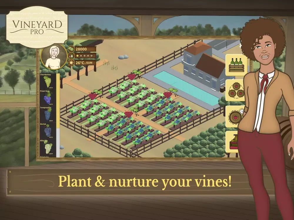 تصاویر Vineyard Pro iPad 