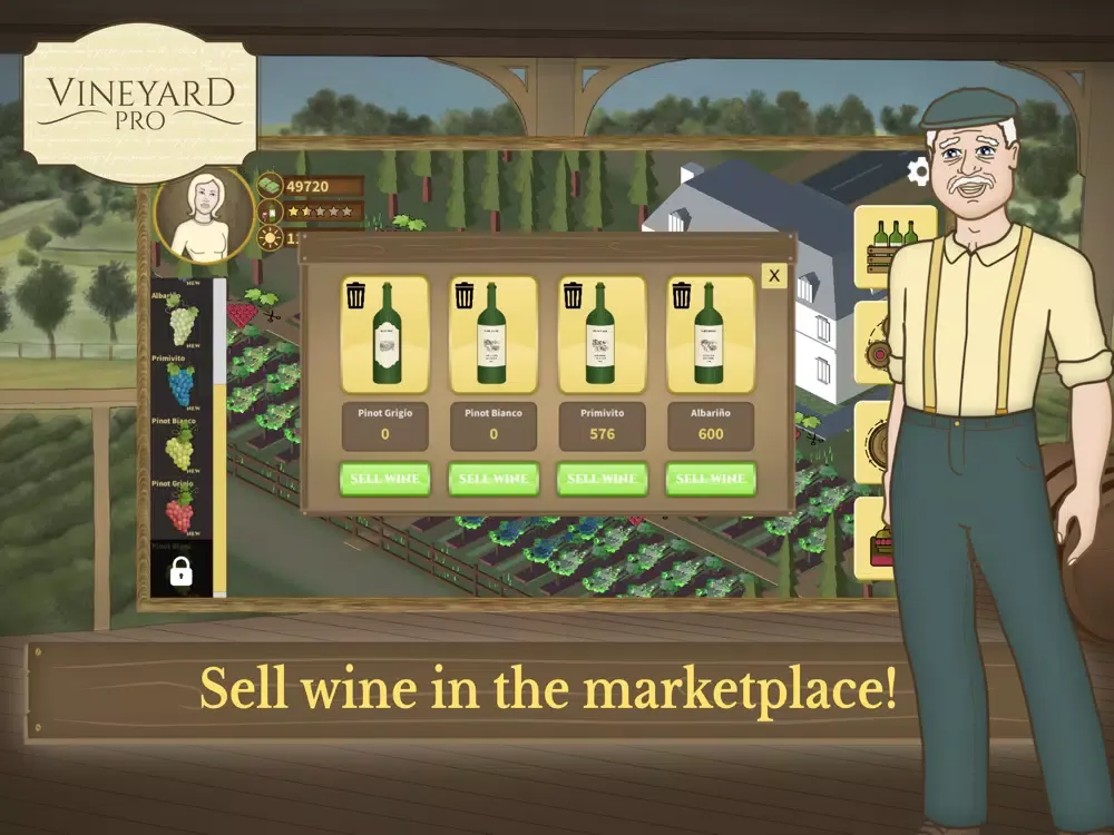 تصاویر Vineyard Pro iPad 