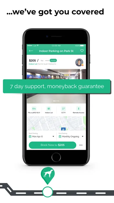 Ảnh chụp màn hình của Parkhound: Easy Parking App