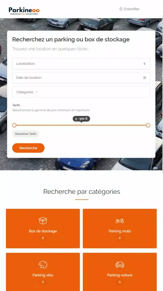 Capturas de pantalla de Parkineoo