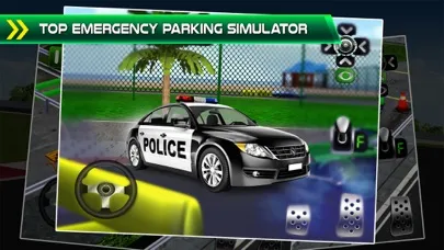Police Emergency Car Parking Simulator - 3D Bus Driving Test & Truck Park Racing Games Ekran Görüntüleri
