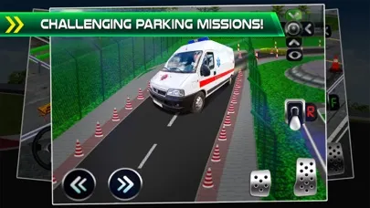Police Emergency Car Parking Simulator - 3D Bus Driving Test & Truck Park Racing Games Ekran Görüntüleri