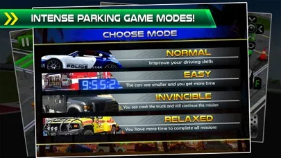 Police Emergency Car Parking Simulator - 3D Bus Driving Test & Truck Park Racing Games Ekran Görüntüleri