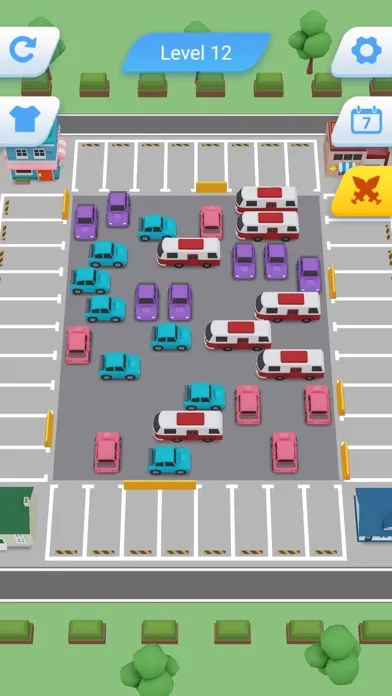 Tangkapan skrin Car In - Car Parking Jam 3D