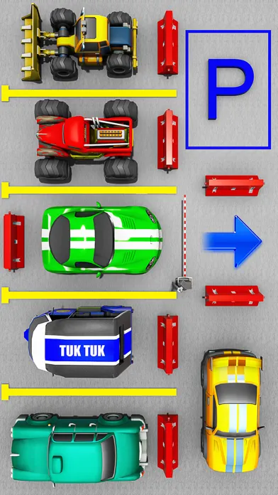 Скриншоты Unblock Car Parking Master