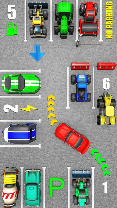 Скриншоты Unblock Car Parking Master