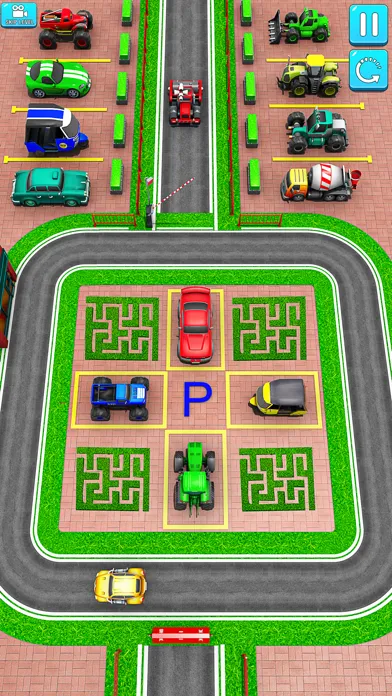 Скриншоты Unblock Car Parking Master
