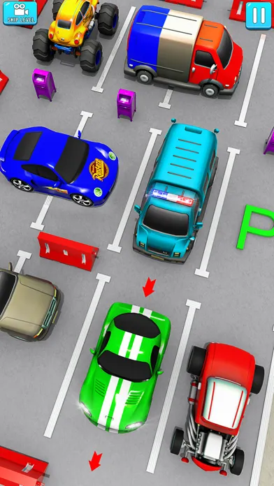 Скриншоты Unblock Car Parking Master