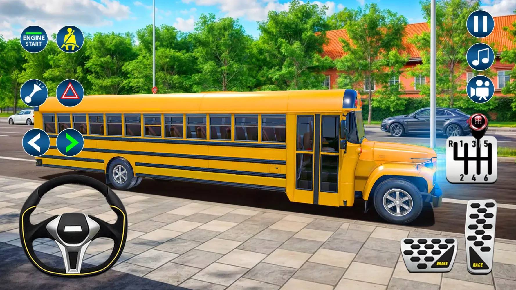US Bus Simulator - School Bus স্ক্রিনশট