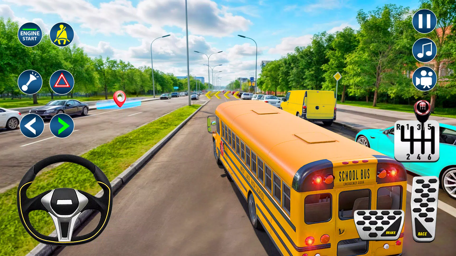 US Bus Simulator - School Bus Screenshots
