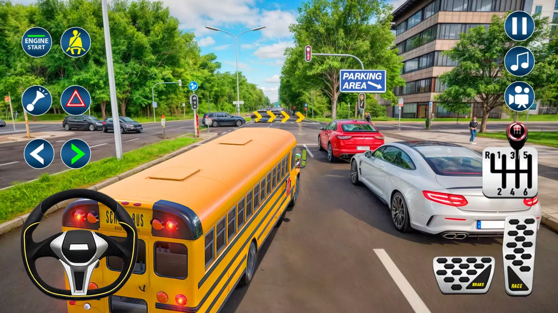 US Bus Simulator - School Bus স্ক্রিনশট