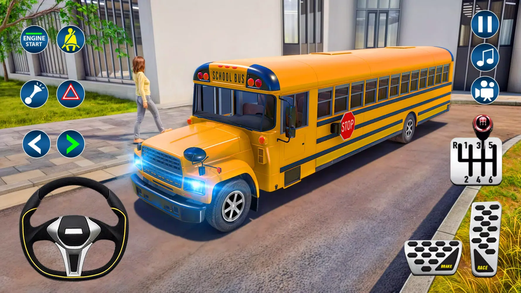 US Bus Simulator - School Bus স্ক্রিনশট