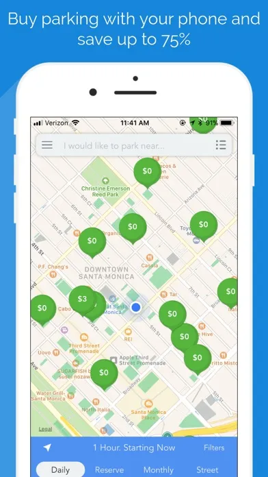 Capturas de pantalla de ParkMe Parking