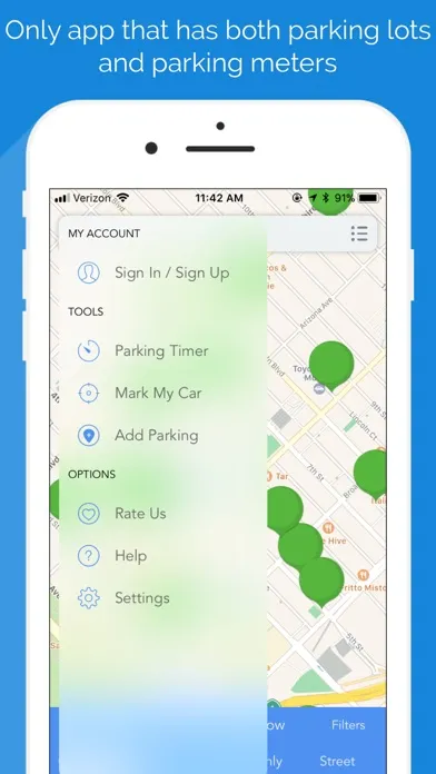 Capturas de pantalla de ParkMe Parking
