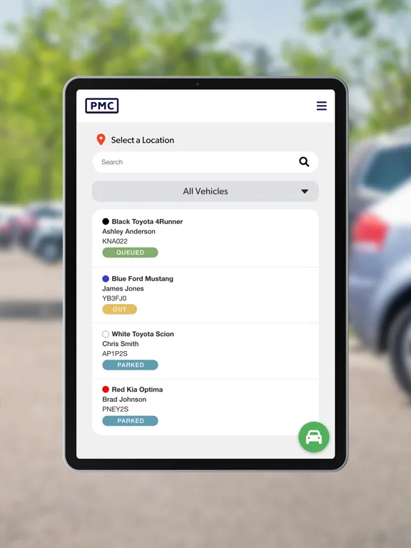 PMC Parking Manager iPad  Screenshots