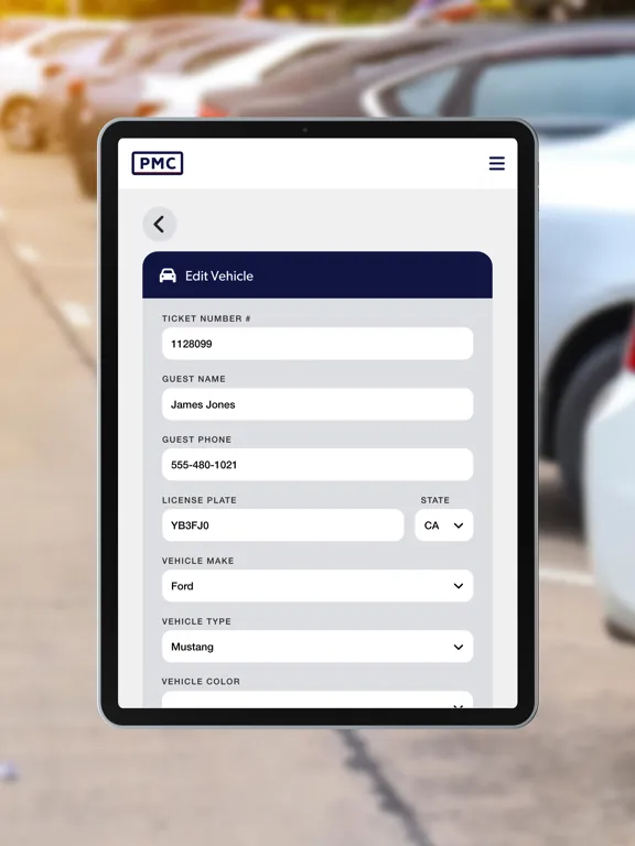 PMC Parking Manager iPad  Screenshots