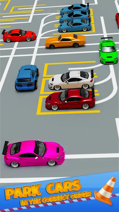 Parking Order Car Puzzle Games Ekran Görüntüleri