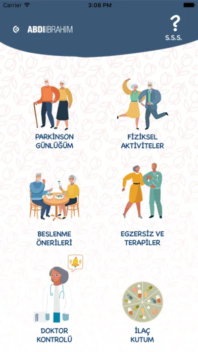 Parkinson'da Yanımda应用截图