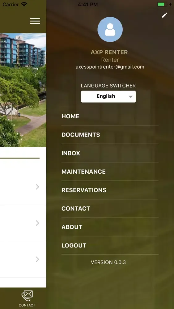 Ảnh chụp màn hình của Park Lane Ala Moana App