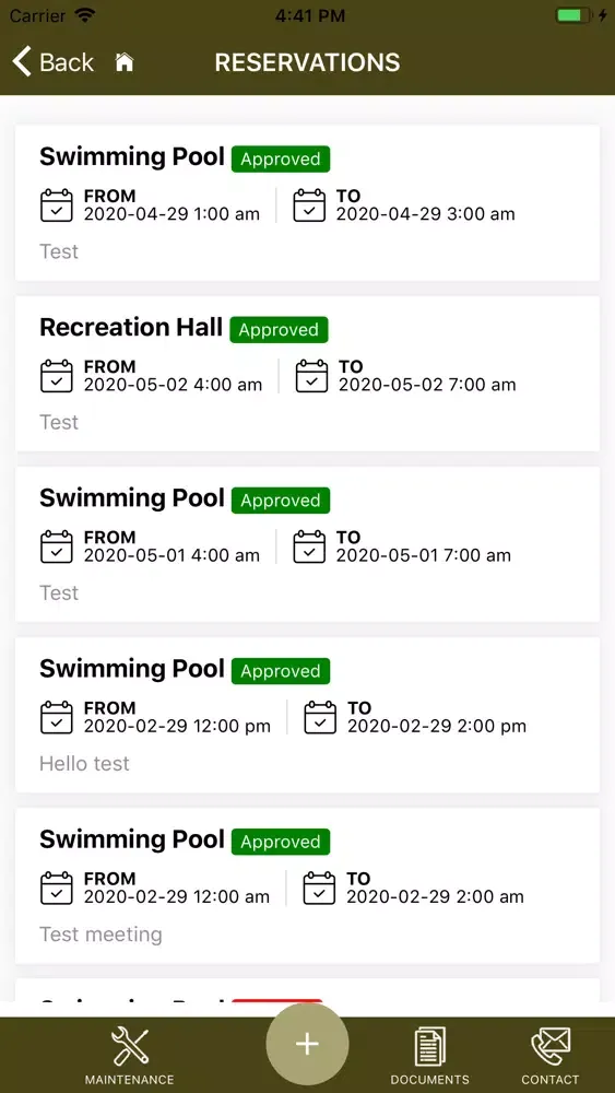 Ảnh chụp màn hình của Park Lane Ala Moana App