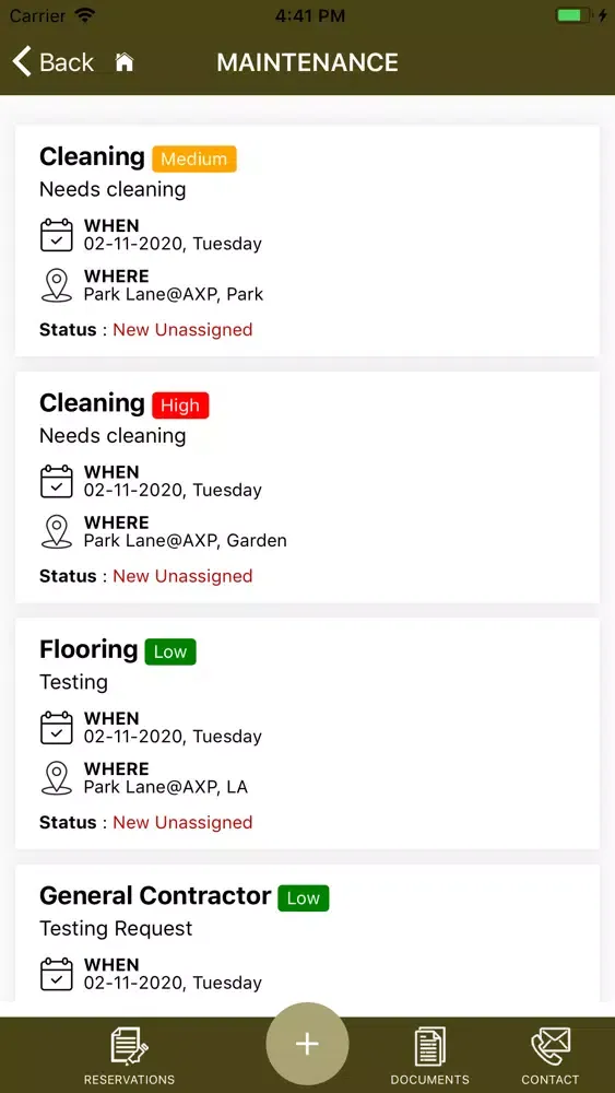 Ảnh chụp màn hình của Park Lane Ala Moana App