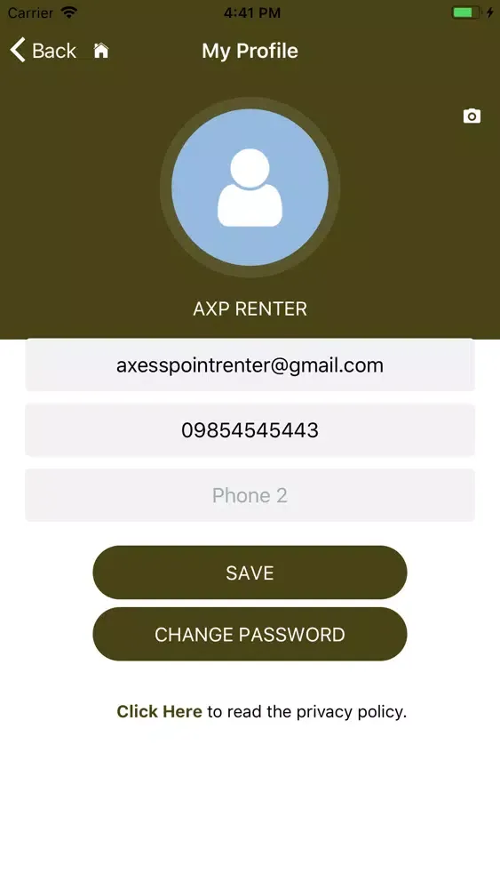 Ảnh chụp màn hình của Park Lane Ala Moana App