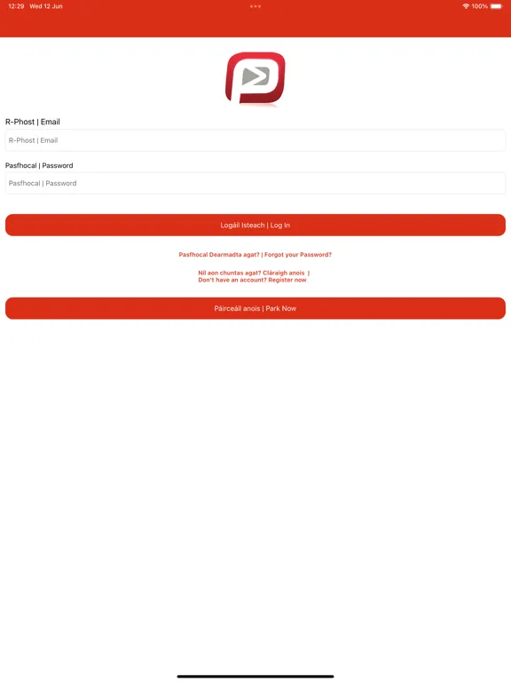 ParkMagic iPad 应用截图