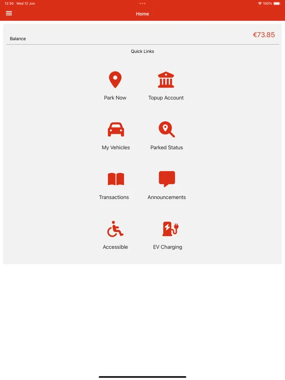 ParkMagic iPad 应用截图