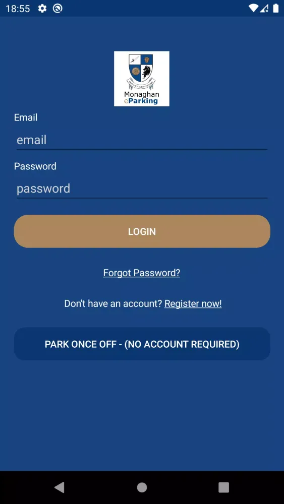 Monaghan eParking应用截图