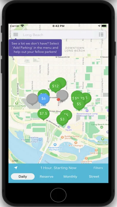 EZparkLB - Park Smarter سکرین شاٹس