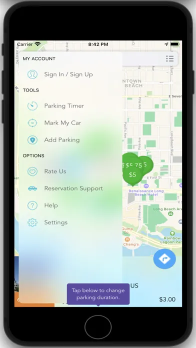 EZparkLB - Park Smarter سکرین شاٹس