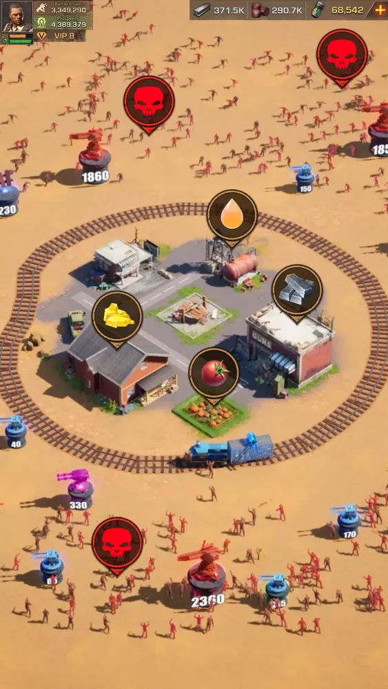 Screenshot di Train War: Survival