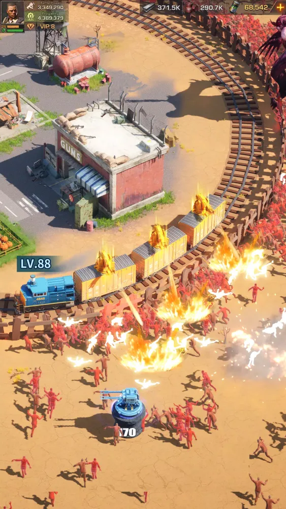 Screenshot di Train War: Survival