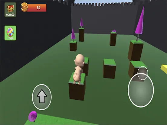 Ảnh chụp màn hình của Parkour The Castle Run iPad 