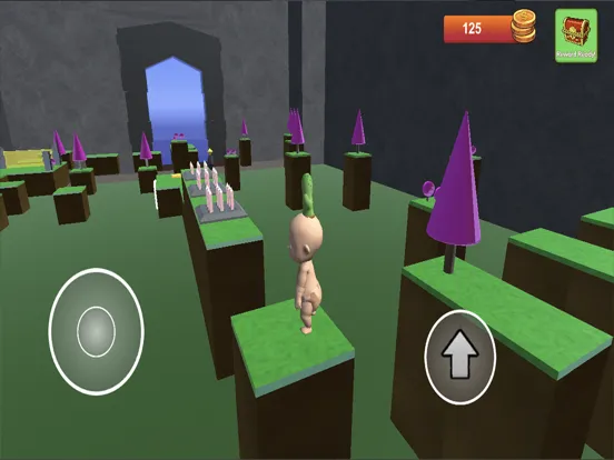 Ảnh chụp màn hình của Parkour The Castle Run iPad 