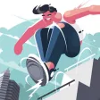 Parkour Extreme Race Boy Parkour Extreme Race Boy
