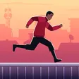 Parkour Run Jump Rooftop Parkour Run Jump Rooftop