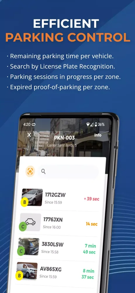 PKUN Control · Agents Screenshots