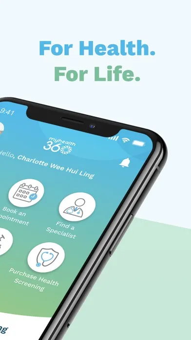 myhealth360 Singapore স্ক্রিনশট