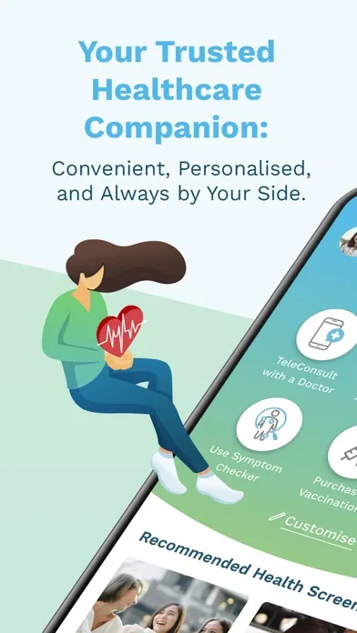 myhealth360 Singapore স্ক্রিনশট