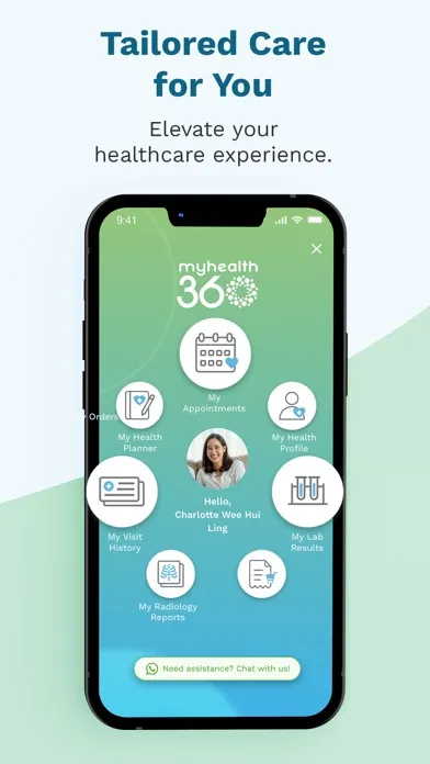 myhealth360 Singapore স্ক্রিনশট
