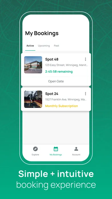 Capturas de pantalla de GrydPark - Find, Reserve, Park