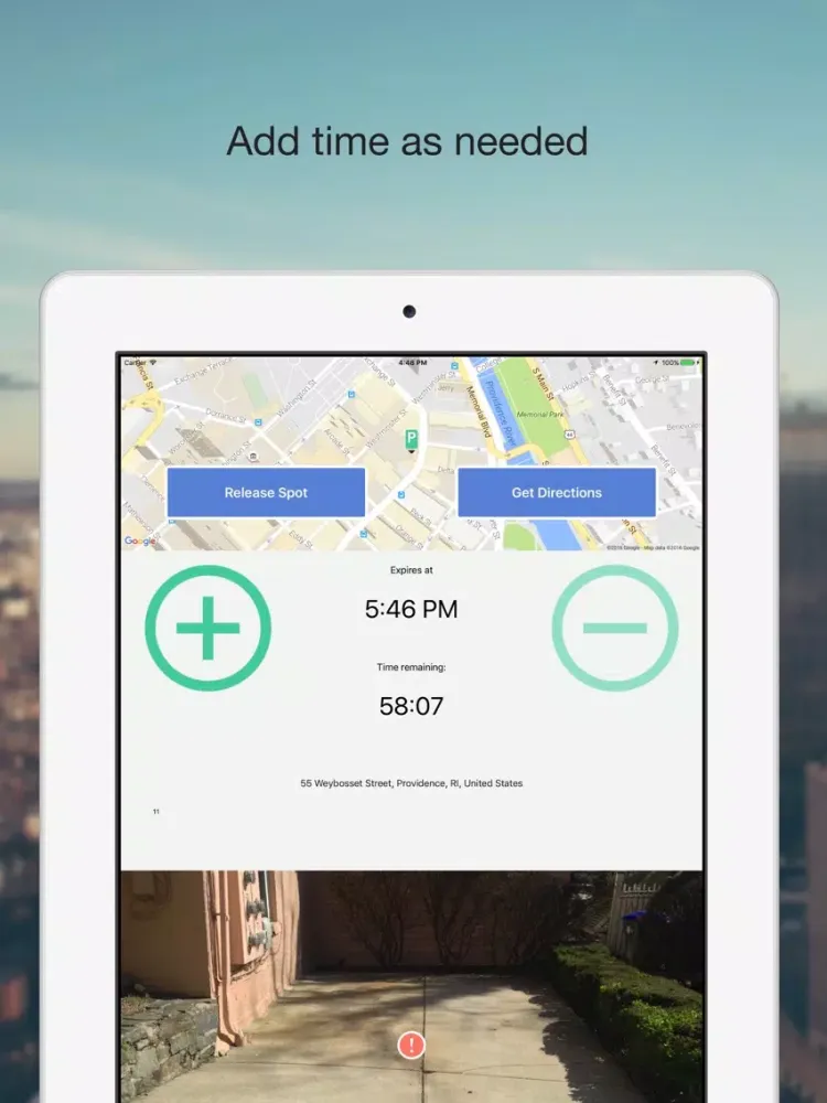 Ảnh chụp màn hình của Spotter — easy parking in the best spots iPad 