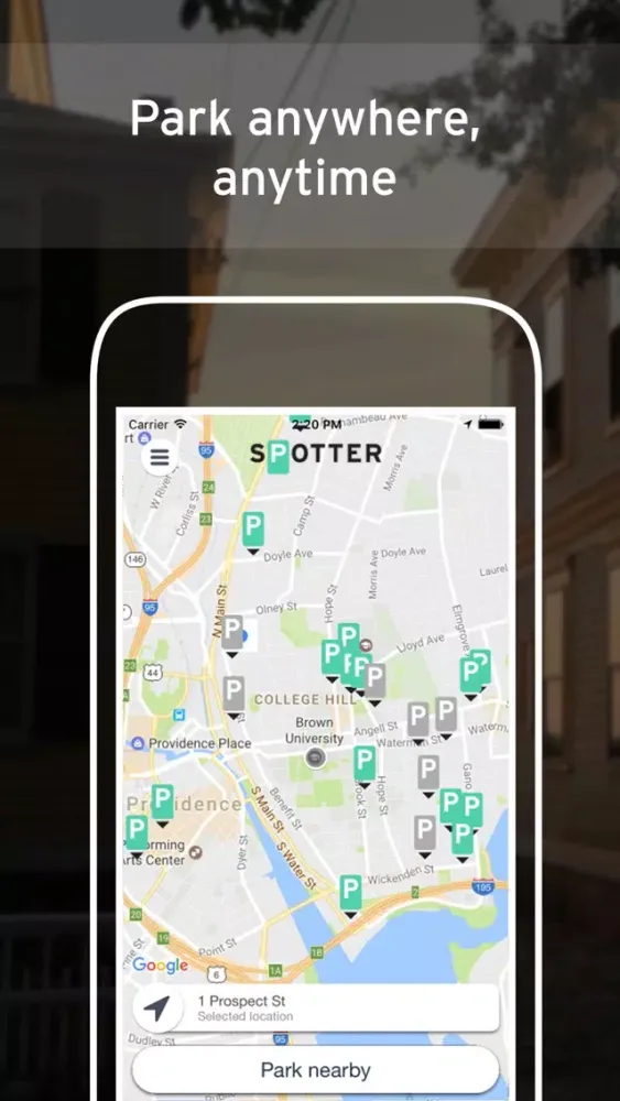 Ảnh chụp màn hình của Spotter — easy parking in the best spots