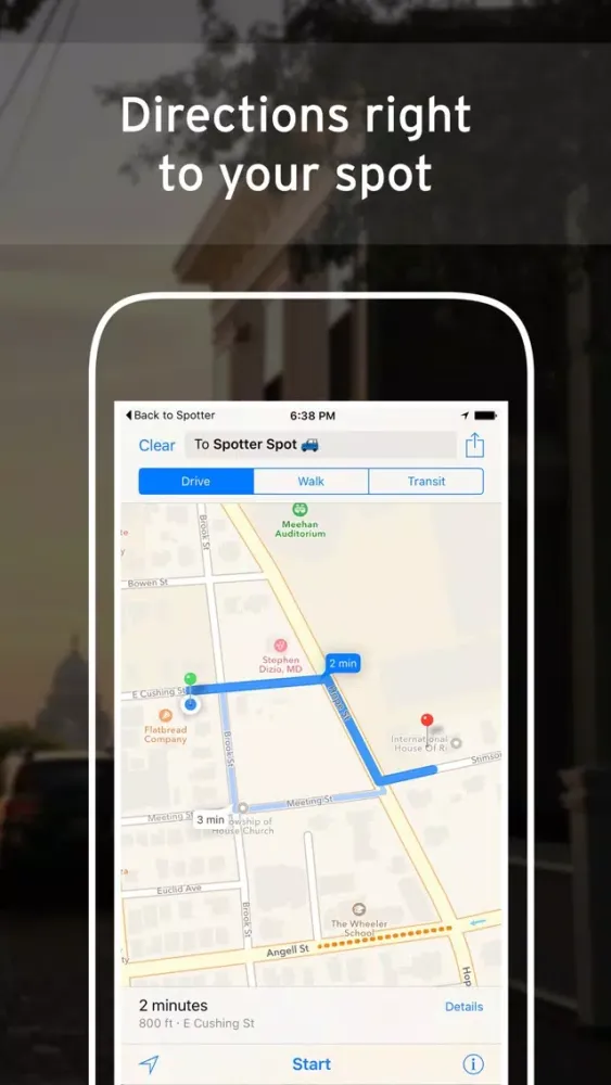 Ảnh chụp màn hình của Spotter — easy parking in the best spots