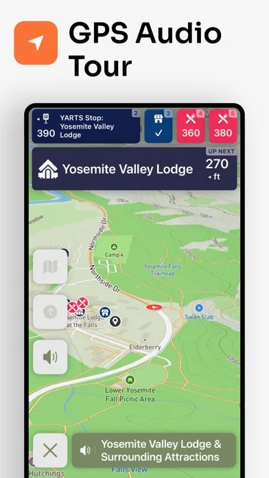 Captures d'écran de Parkwolf: National Park App