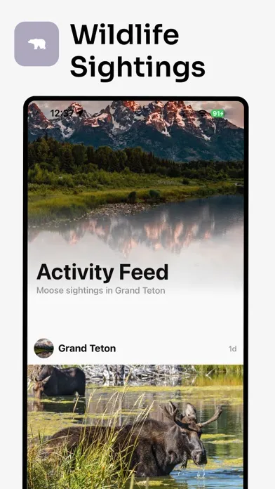 Captures d'écran de Parkwolf: National Park App