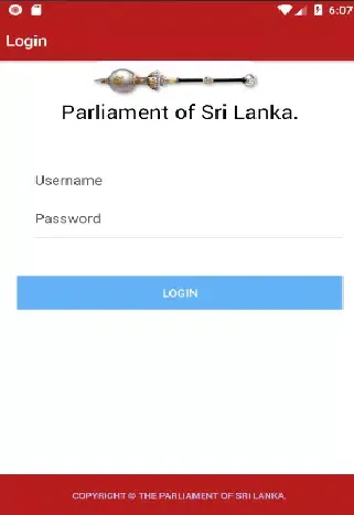 intranet mobileapp Screenshots